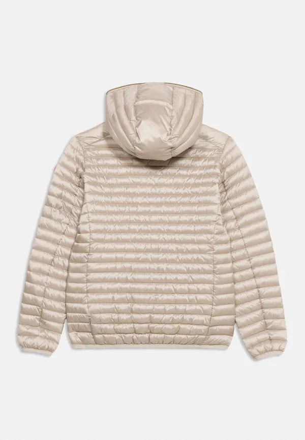 Розовая светлая куртка Save The Duck, Sand Beige — фото 2