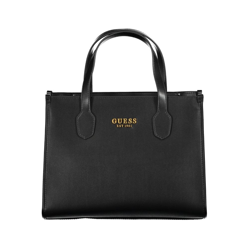 

Черная полиэтиленовая сумка Guess Shoes