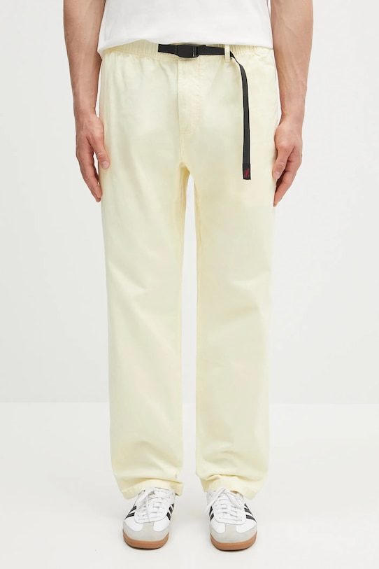 

Хлопковые брюки Pant Gramicci, желтый