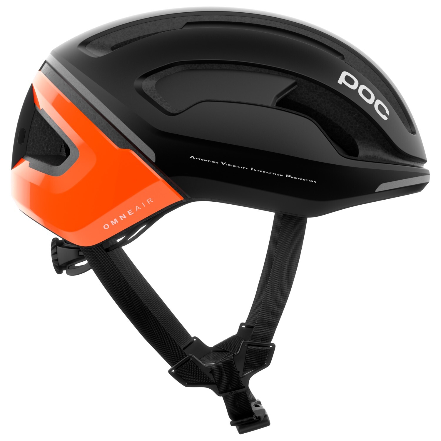 

Велосипедный шлем Poc Omne Beacon MIPS, цвет Fluorescent Orange AVIP/Uranium Black Matt