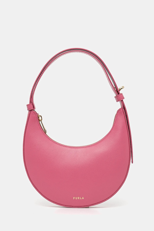 

Кожаная сумка Furla, розовый