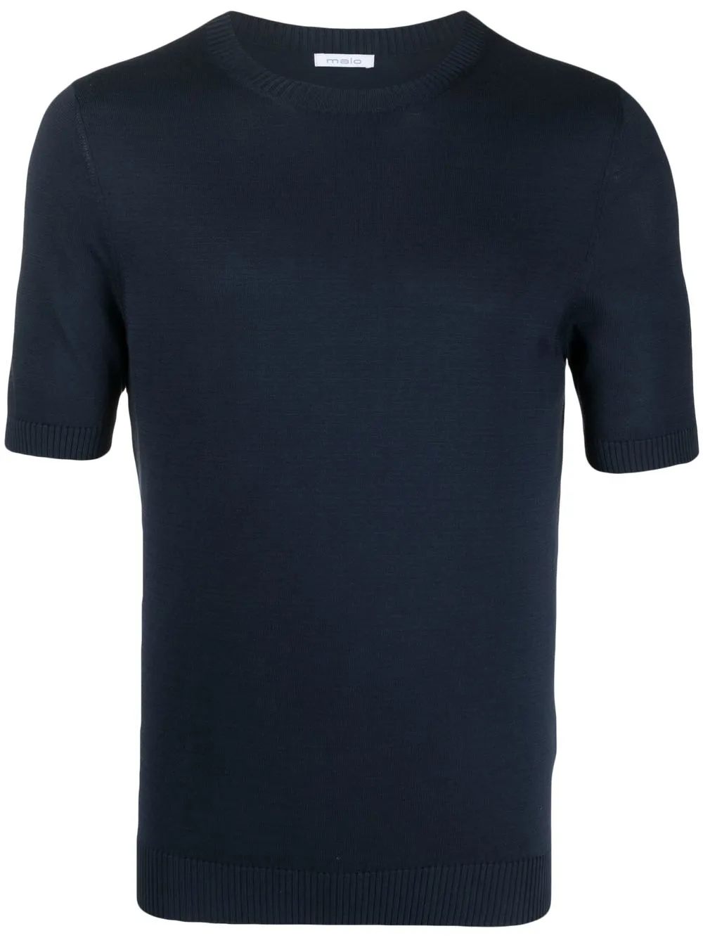 

Свитер тонкой вязки Malo, синий