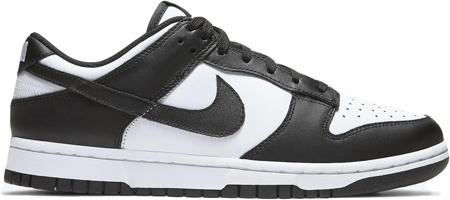 Кроссовки мужские Nike Dunk Low, White/Black/White — фото 3