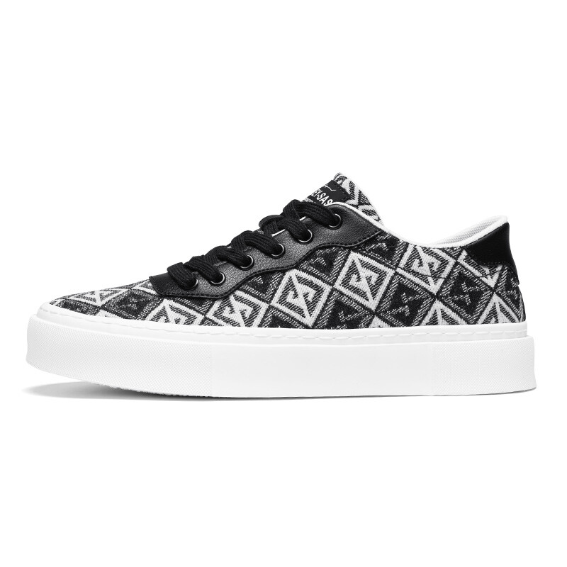 

Кроссовки ENRICO COVERI Skateboarding Shoes Men Low-top, черный