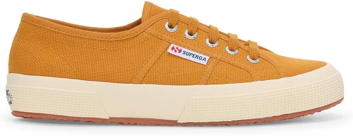 Кроссовки Superga Unisex 2750 Cotu Classic, Dark Ochre Brown Off White