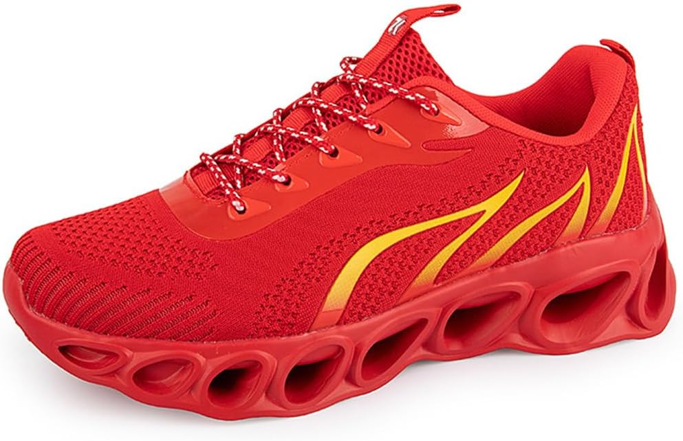 

Мужские синие ортопедические кроссовки для ходьбы и бега Swzec