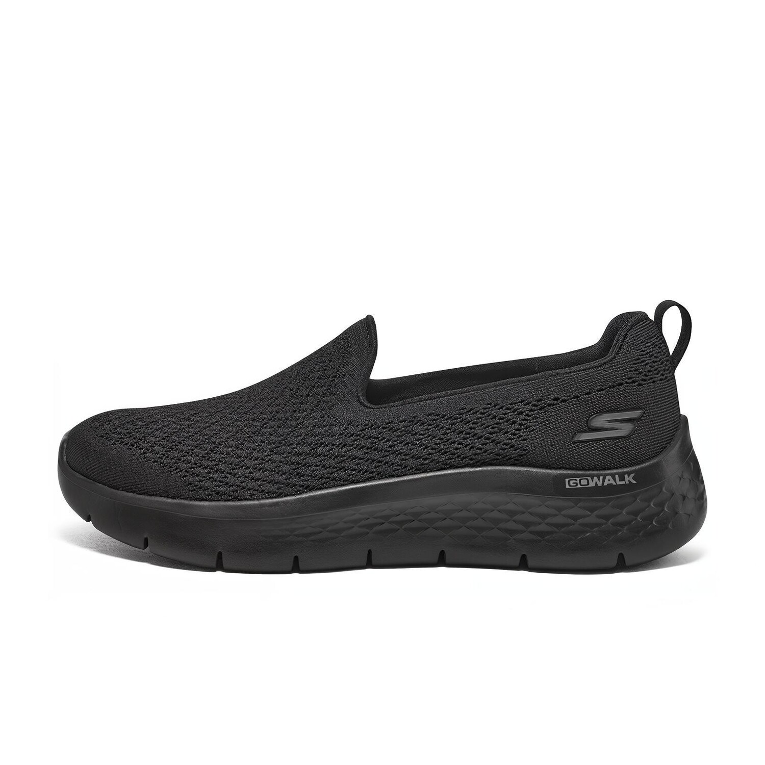 

Кроссовки женские с низким верхом, черные Skechers