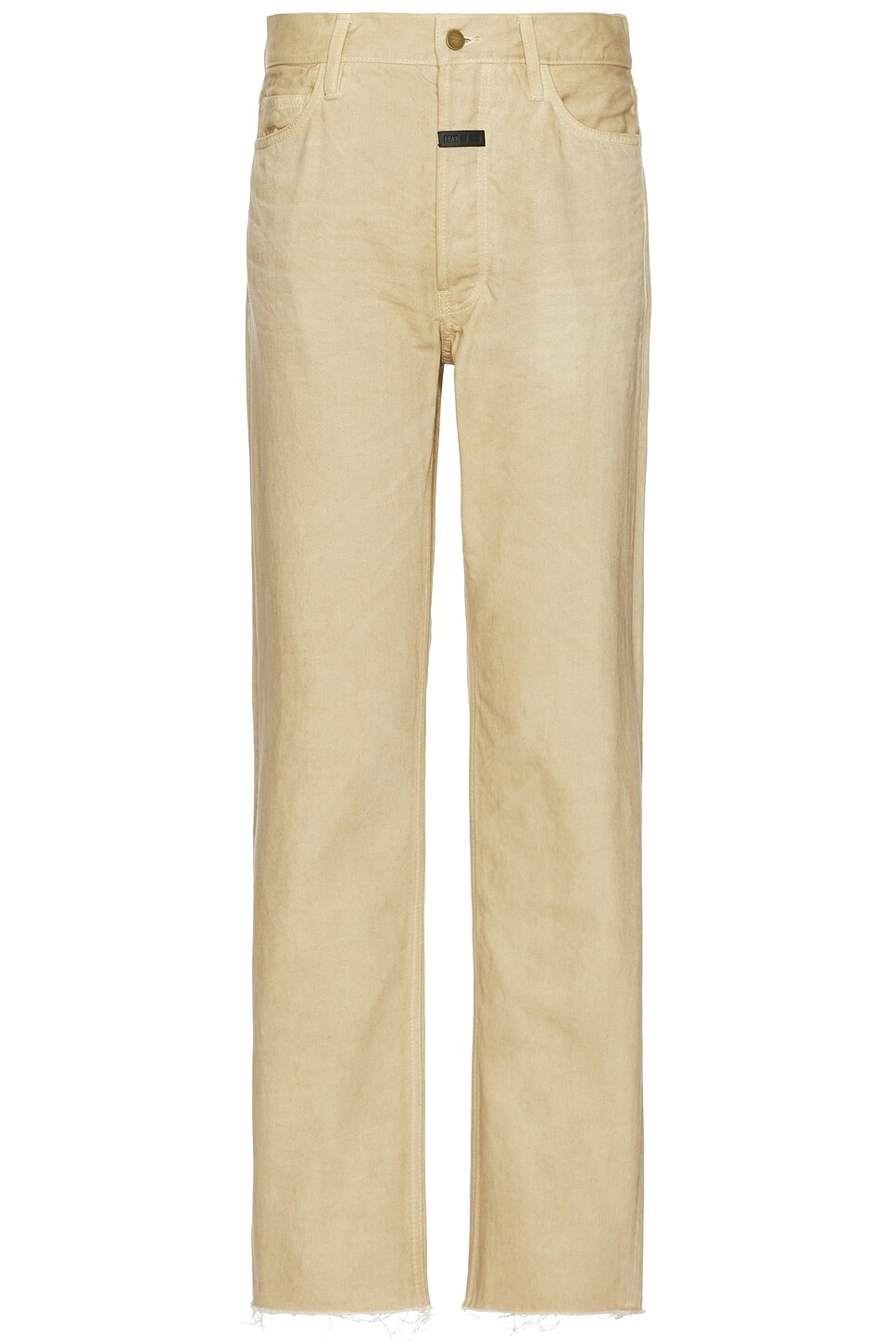 

Джинсы мужские Straight 5 Pocket Fear Of God, цвет Washed Dune