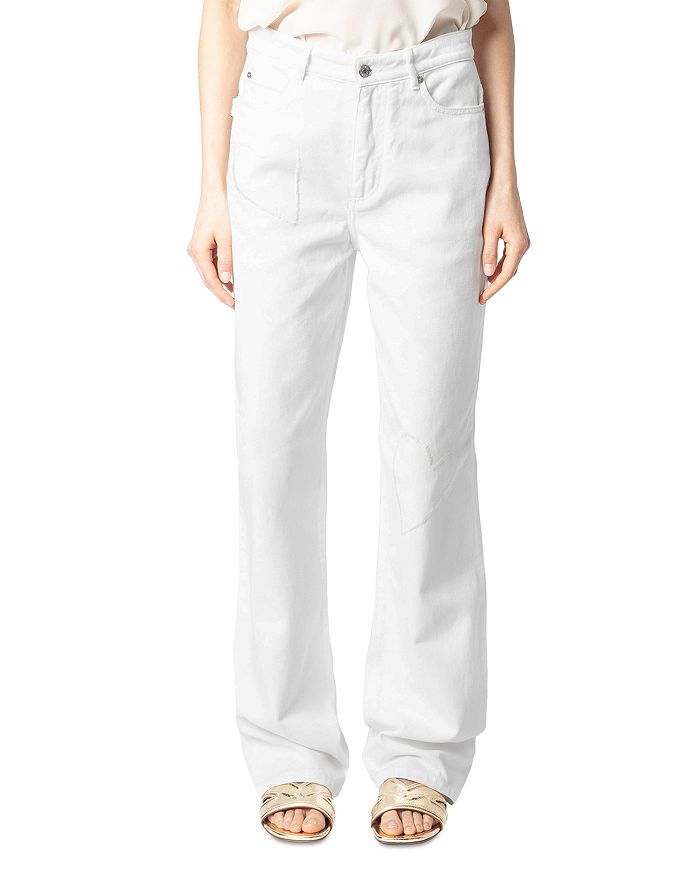 

Прямые джинсы Elio в цвете Judo Zadig & Voltaire, белый