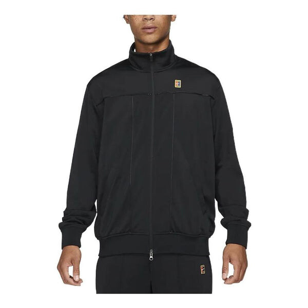 

Куртка Nike court tennis zipped jacket 'Black', черный