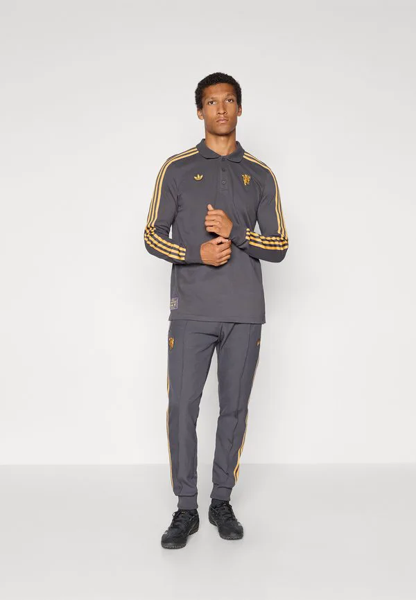 Спортивные штаны manchester united icon, клубная одежда Adidas Originals, Utility Black — фото 2