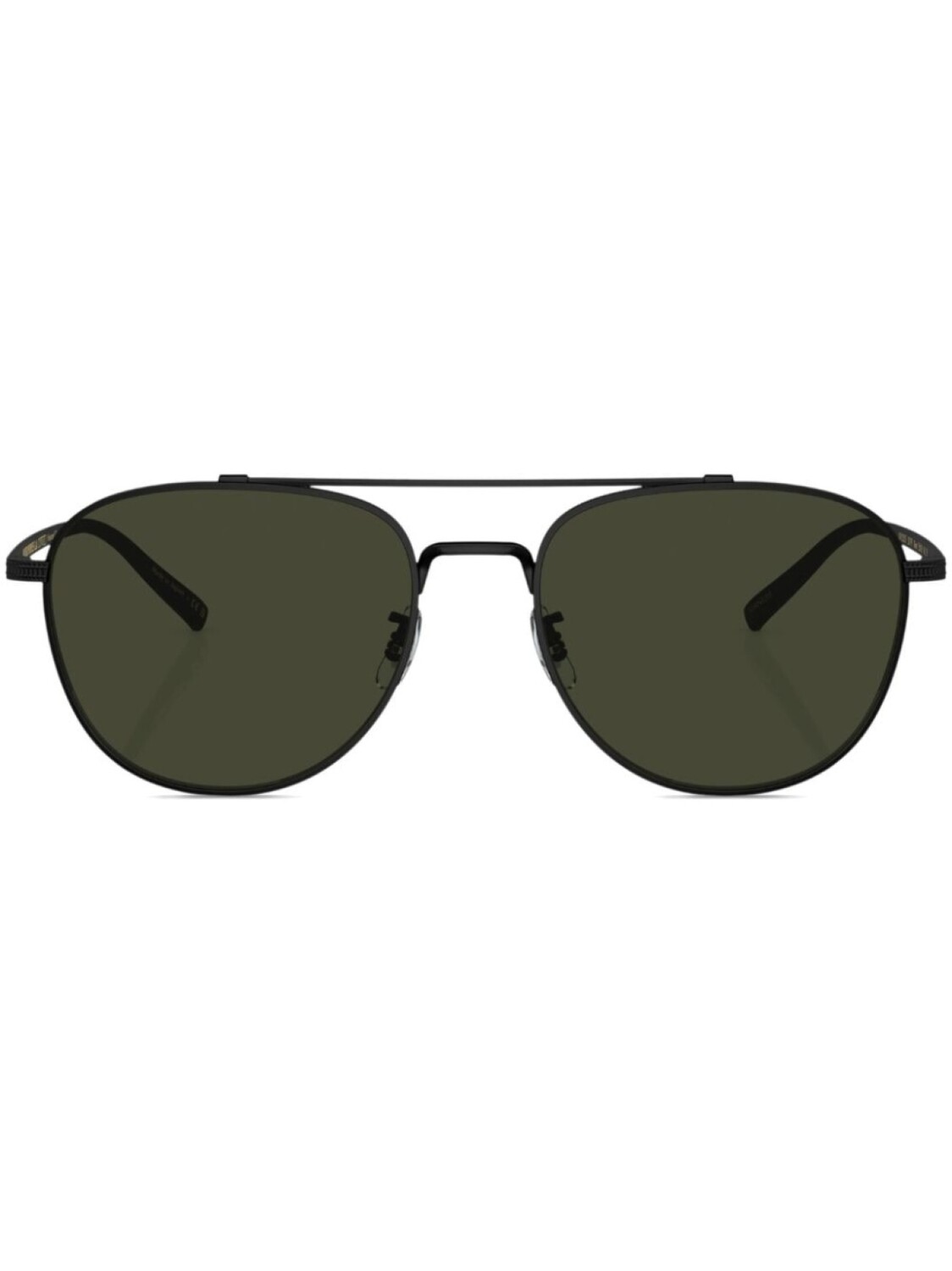 

Солнцезащитные очки-пилоты Rivetti Oliver Peoples, черный