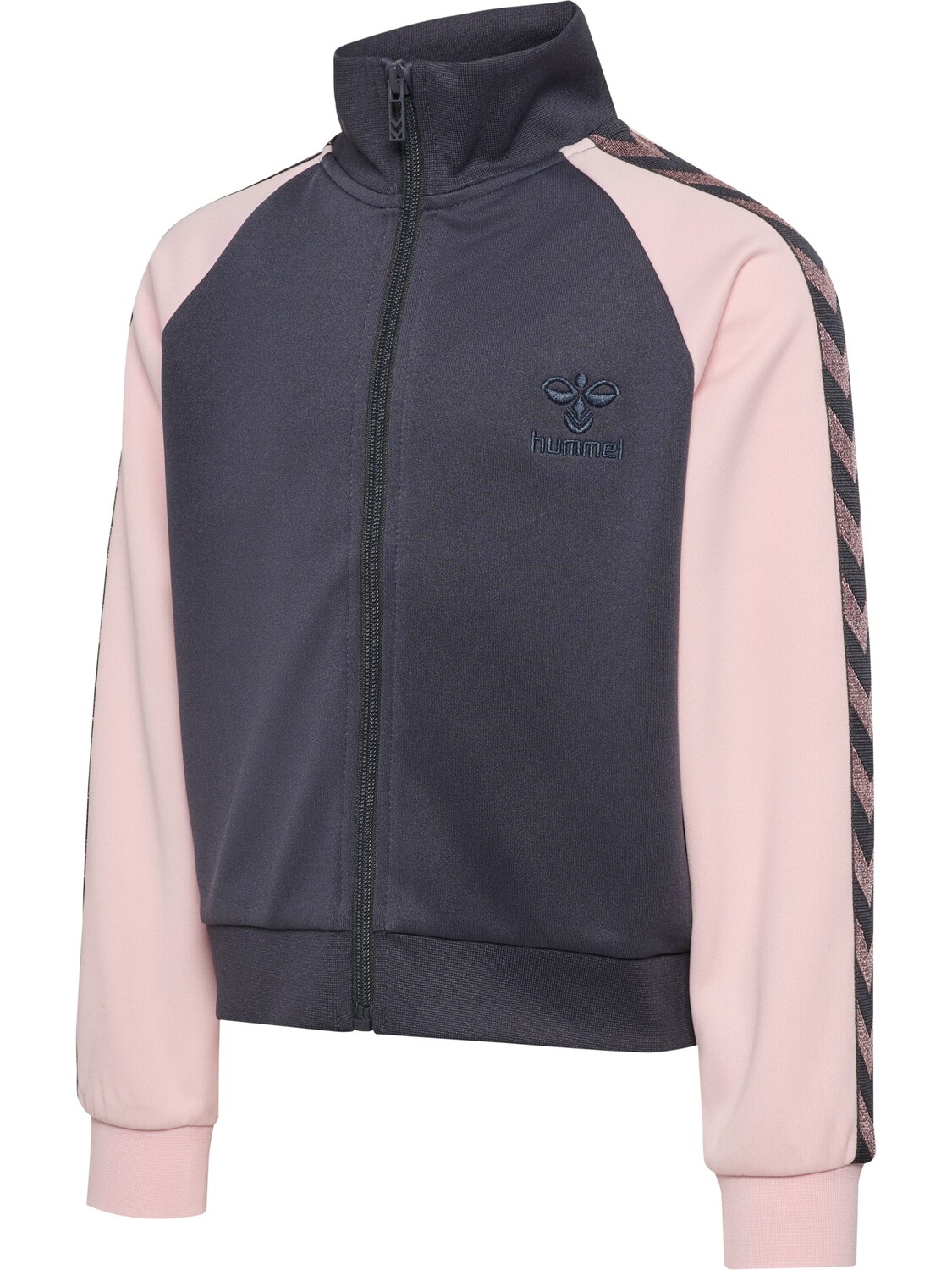 Hummel Толстовка с молнией в графитовом цвете — фото 3