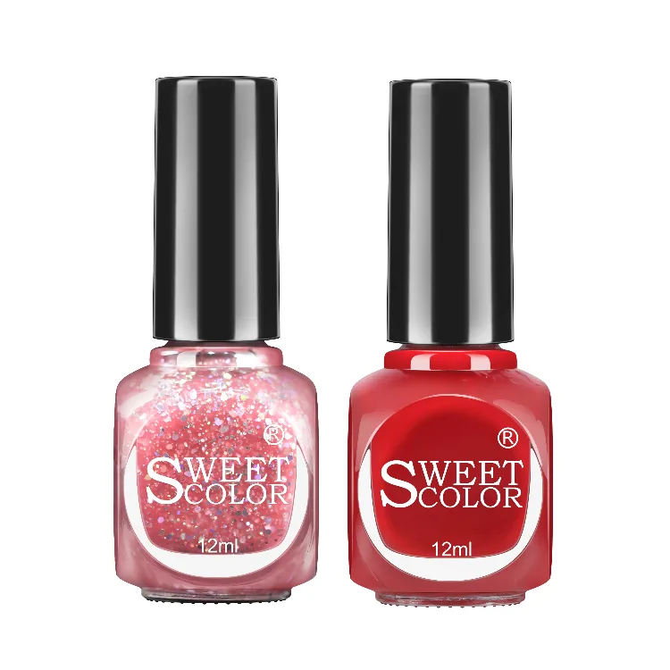 SweetColor Набор для ногтей на водной основе без запаха, быстросохнущий, SHF16+SH584+SH569/Sweet potato love sea — фото 2