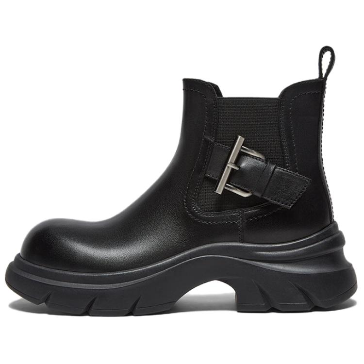 Короткие женские ботинки челси BASTO, Black