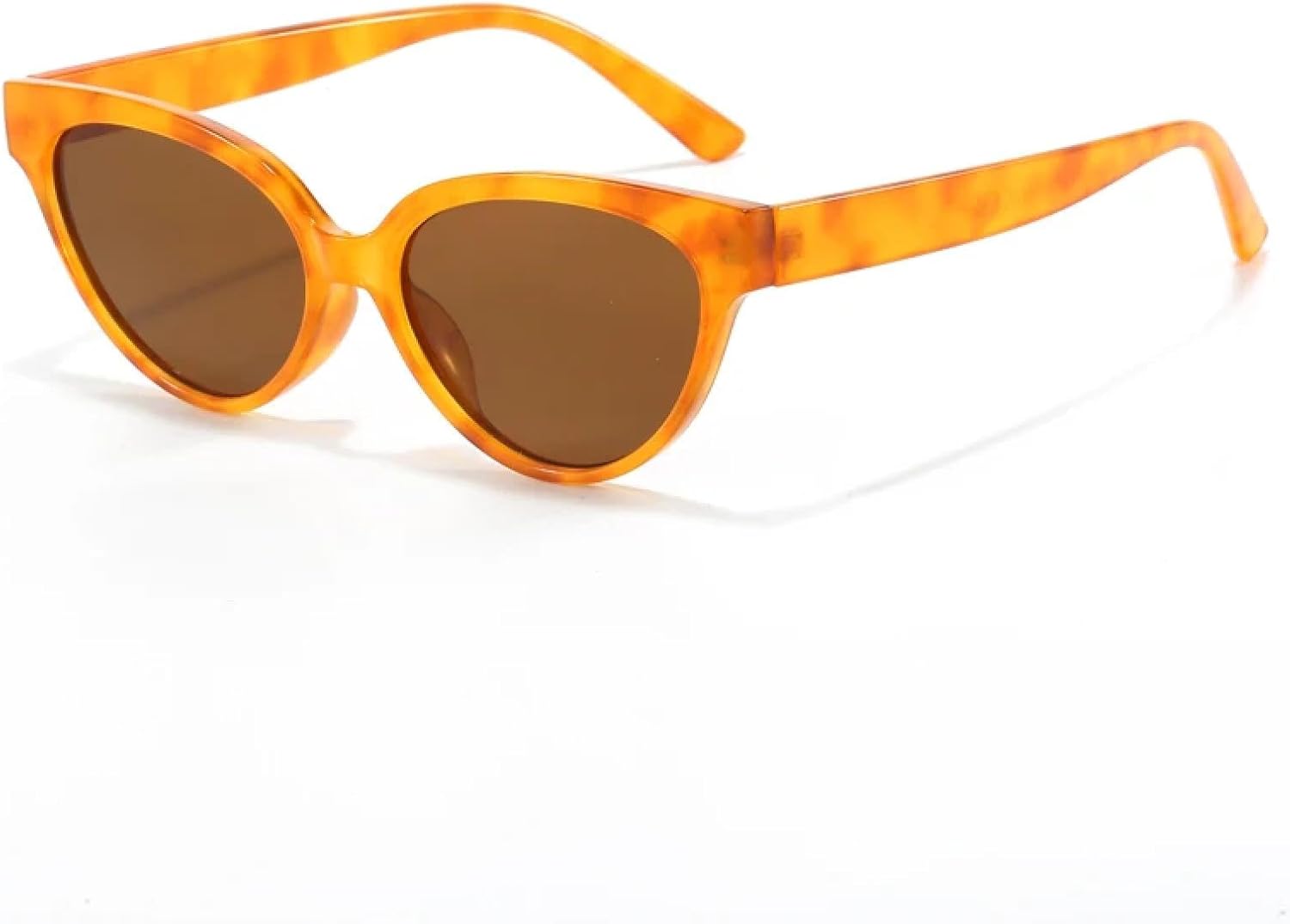 

Солнцезащитные очки с защитой от УФ-излучения UV400 | Градиентные цвета "кошачий глаз" | Женские и мужские | Для занятий спортом на открытом воздухе и вождения DSVIGF, Orange Leopard Brown