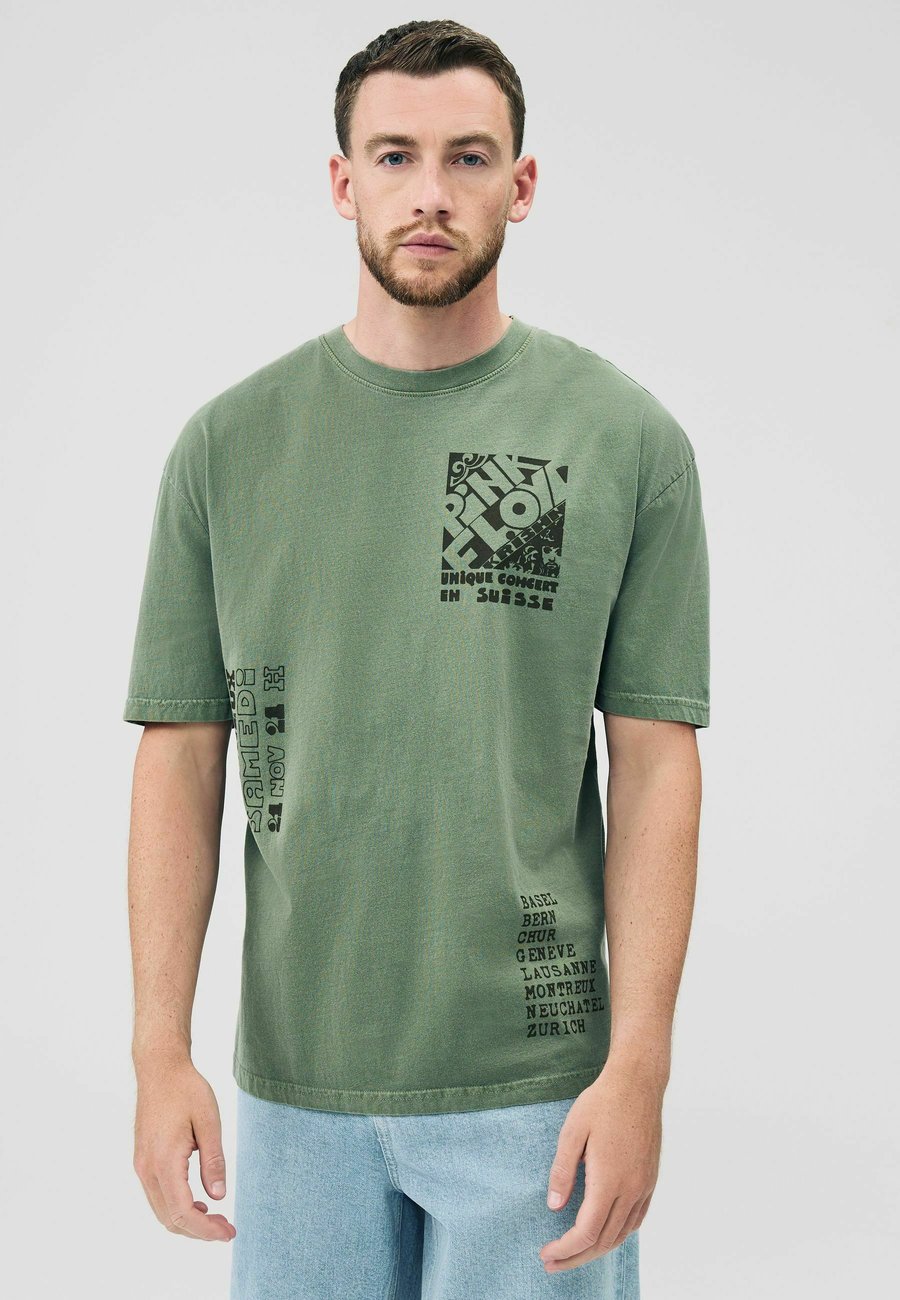 

Футболка Next LICENSE REGULAR, Khaki Green Pink Floyd/Green, Зеленый, Футболка Next LICENSE REGULAR, Khaki Green Pink Floyd/Green