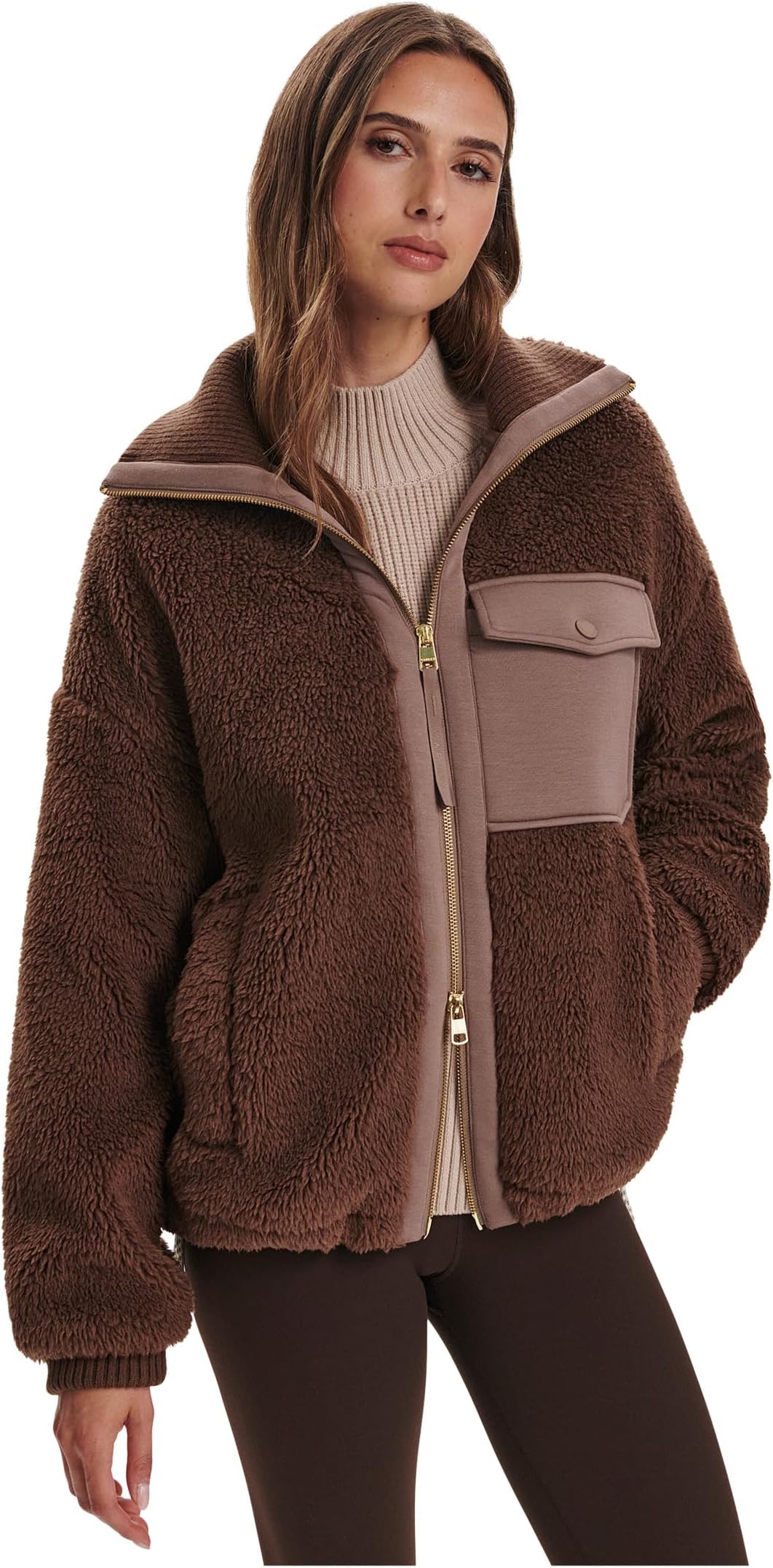 

Женская куртка Lowell Sherpa Varley, Carafe