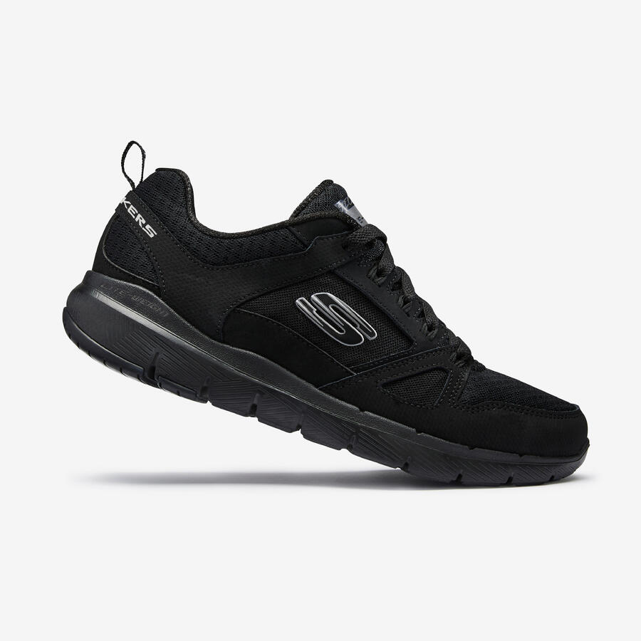 SKECHERS Кроссовки женские Flex Appeal 3.0 чёрные — фото 2