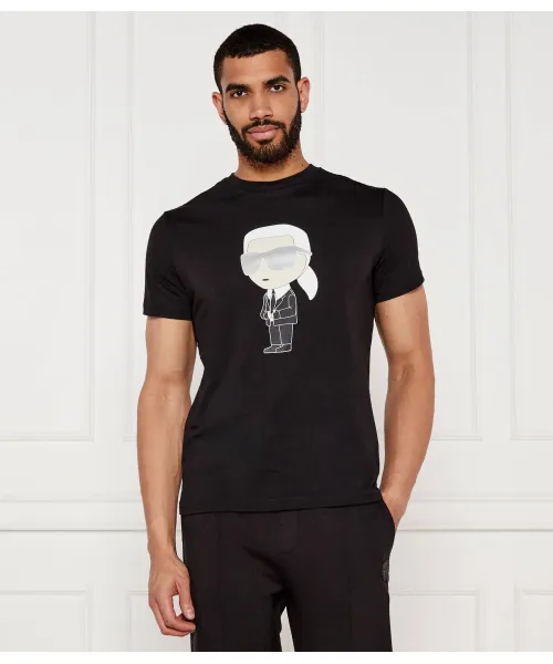 

Футболка Regular fit Karl Lagerfeld, черный
