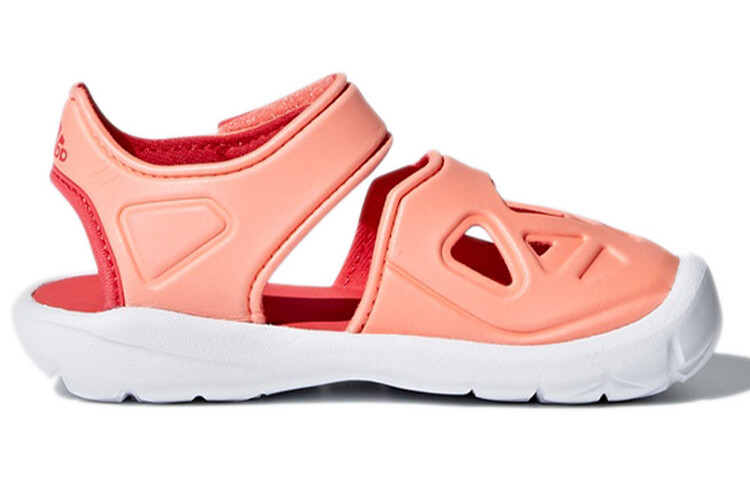 Кроссовки adidas Fortaswim Toddler Shoes TD High-top Orange/Red/White — фото 2