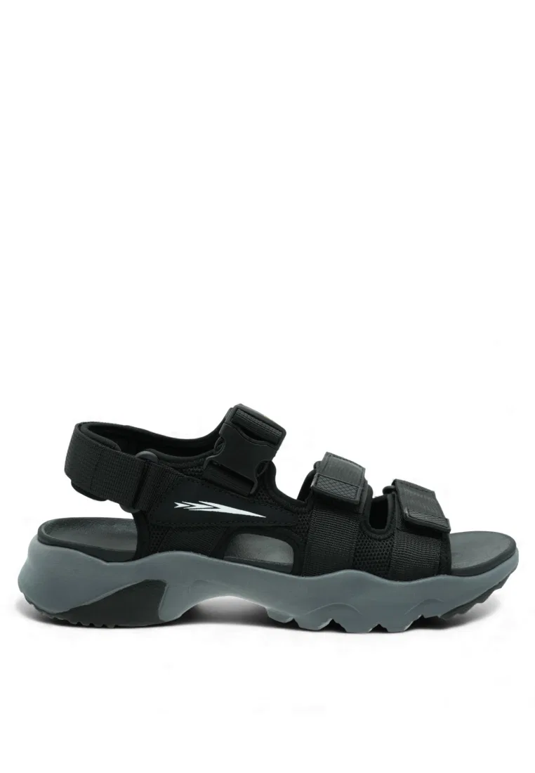 Мужские сандалии, slip-on, искусственная кожа, модель 260141281 Louis Cuppers, черный
