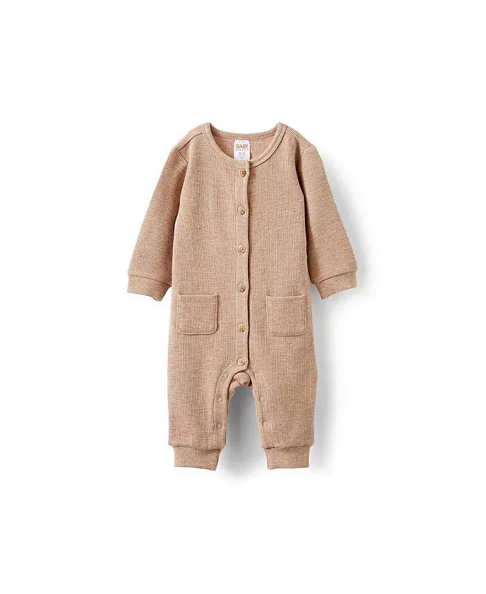 

Боди Billie Waffle All-In-One COTTON ON, коричневый/бежевый