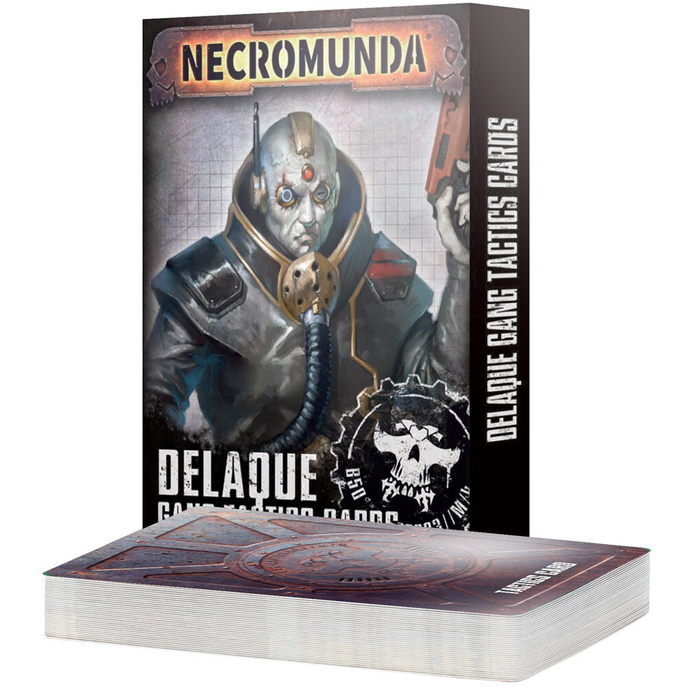 

Миниатюра Games Workshop Necromunda: Delaque Gang Tactics Cards (2nd Edition)