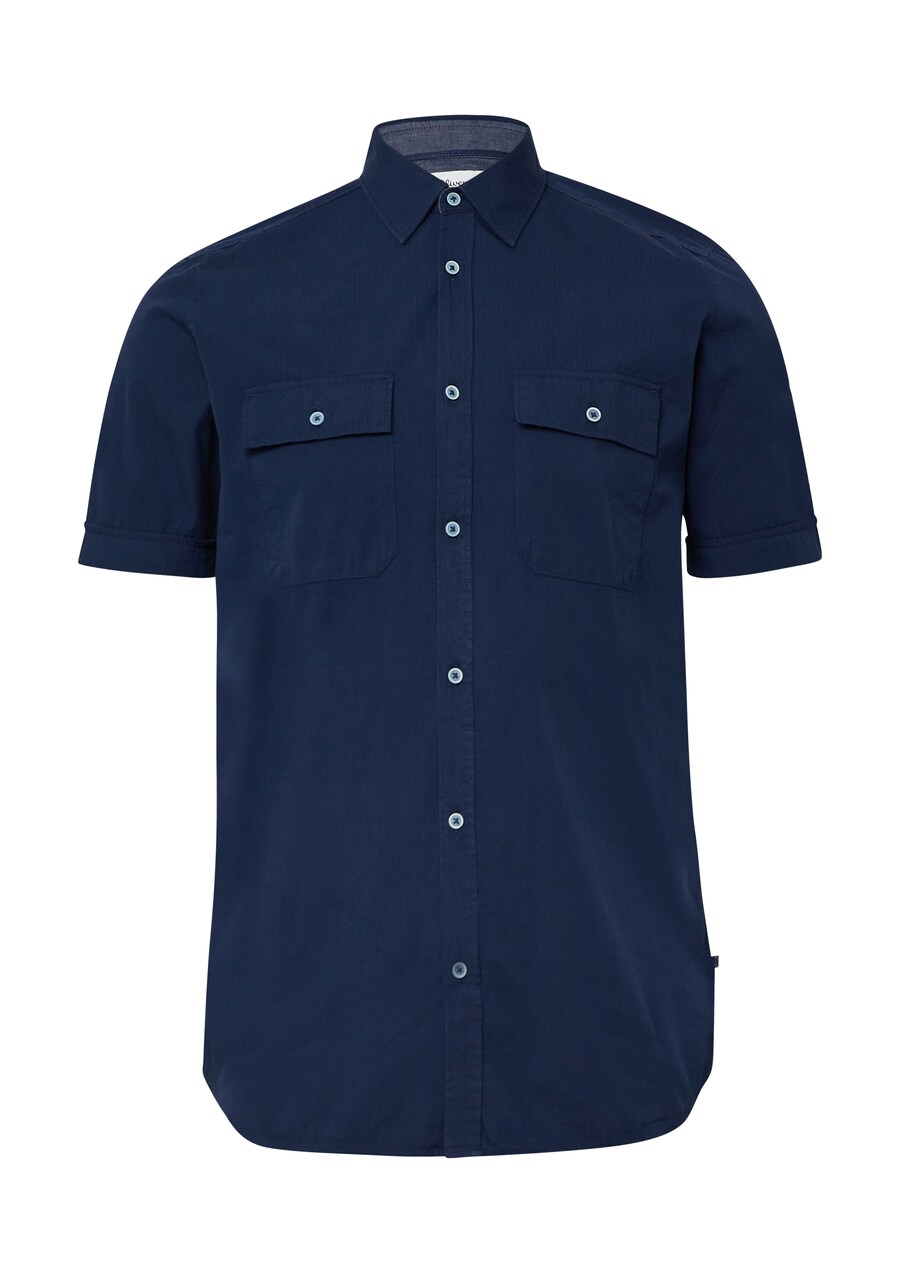 

Рубашка на пуговицах классического кроя s.Oliver, Dark blue