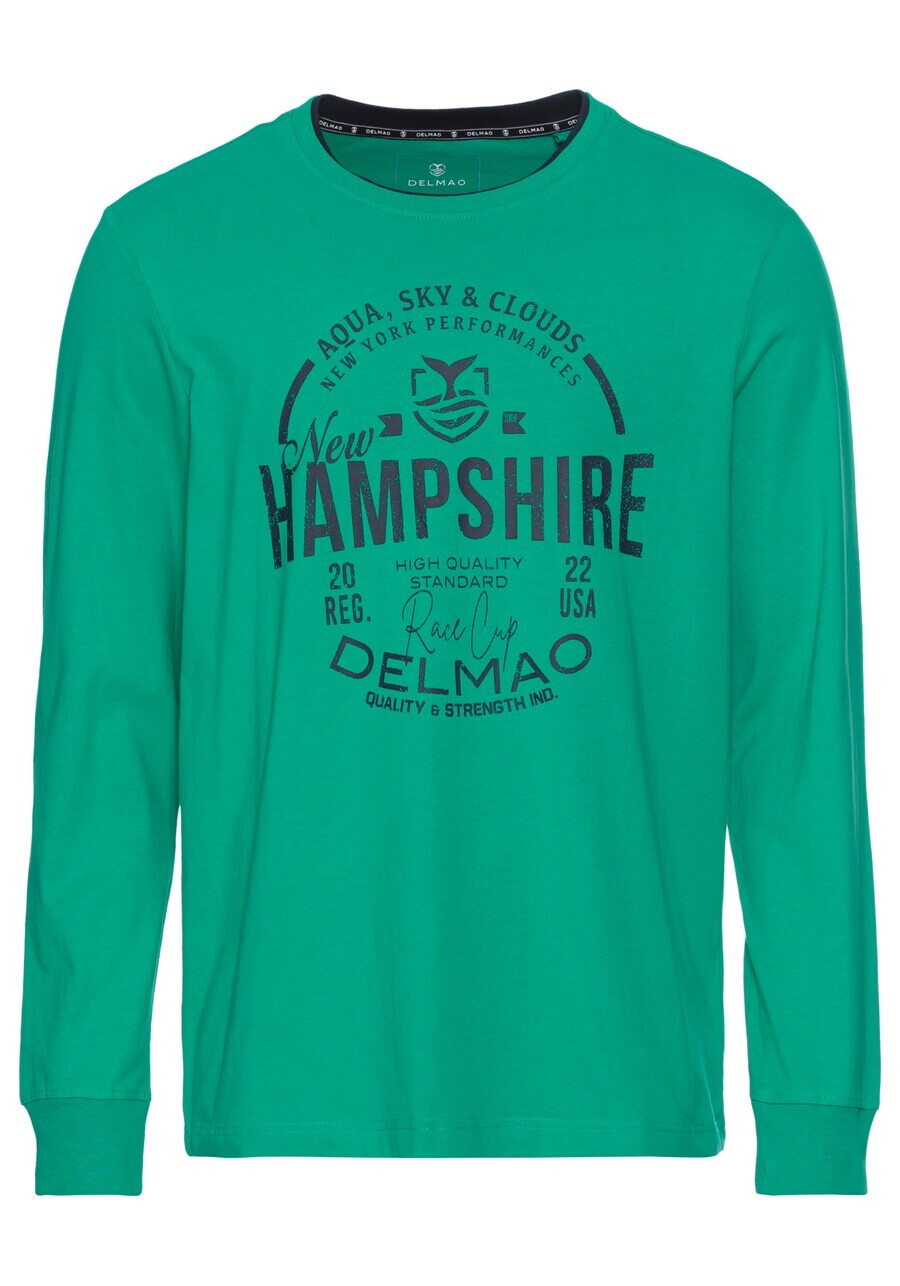 

Лонгслив DELMAO Shirt, зеленый
