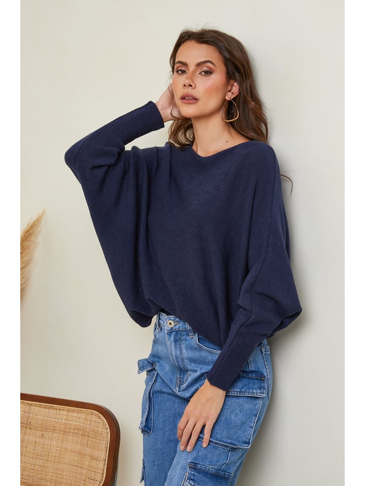 

Joséfine Свитер "Хайос" темно-синего цвета