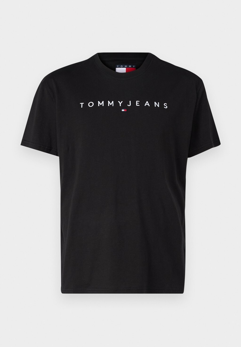 Футболка с принтом LINEAR LOGO TEE Tommy Jeans, черный — фото 2