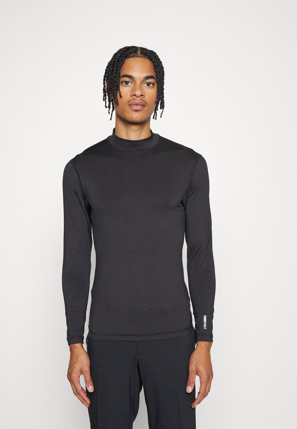 

Футболка с длинным рукавом BASELAYER Puma Golf, черная, Черный, Футболка с длинным рукавом BASELAYER Puma Golf, черная