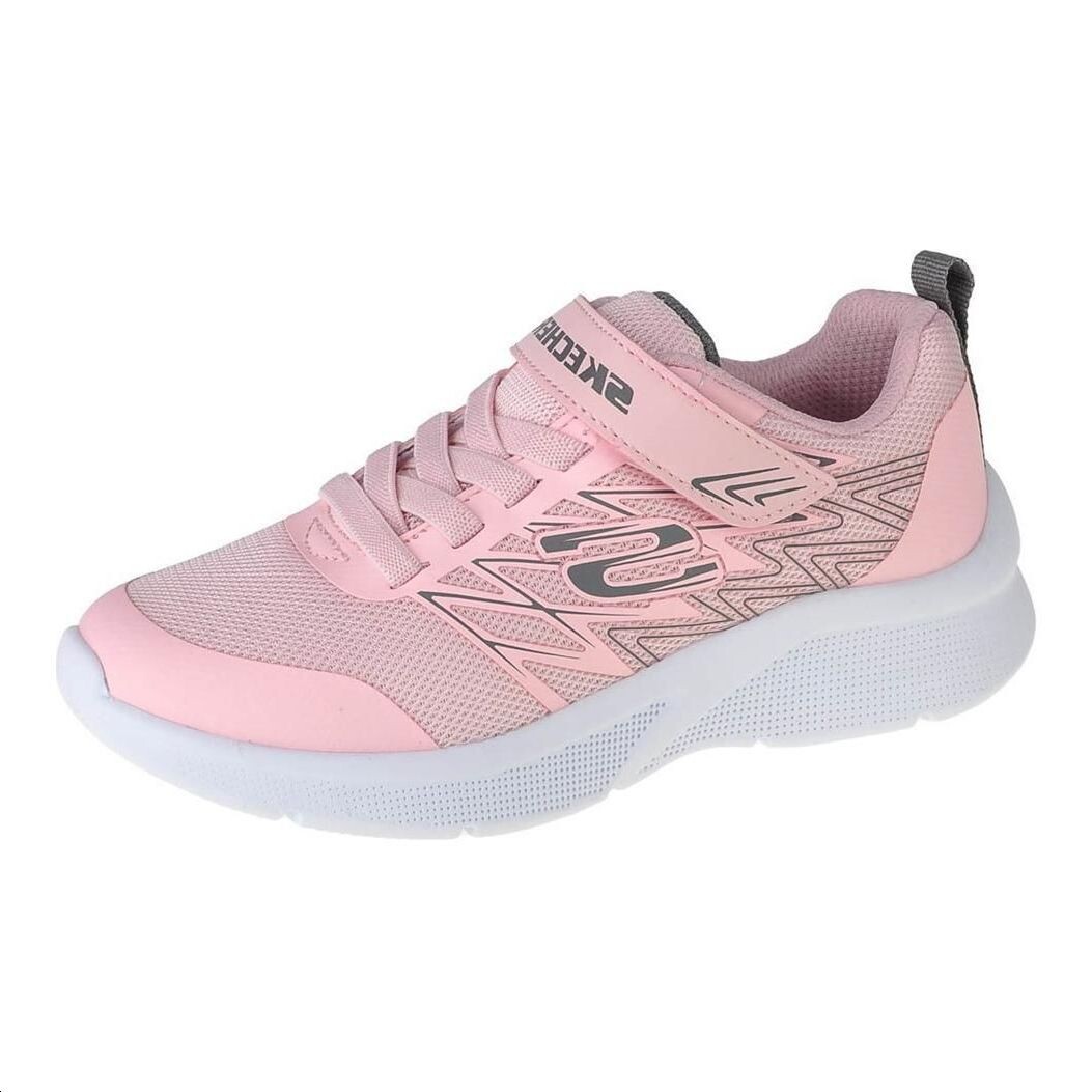 Детские кеды Детские низкие розовые Skechers, розовый
