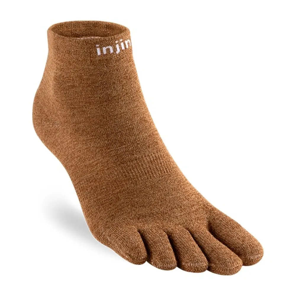 

Носки Injinji Liner short, коричневый