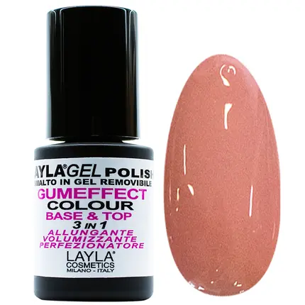 

Лак для ногтей Gel Nail Gumeffect Color Number 03 Natural Pink