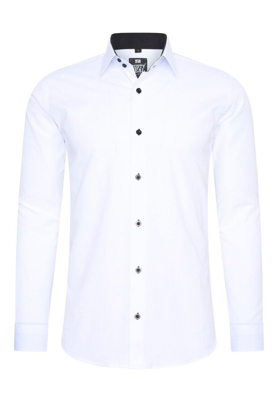 

Повседневная рубашка Rusty Neal Regular fit Button Up Shirt, белый
