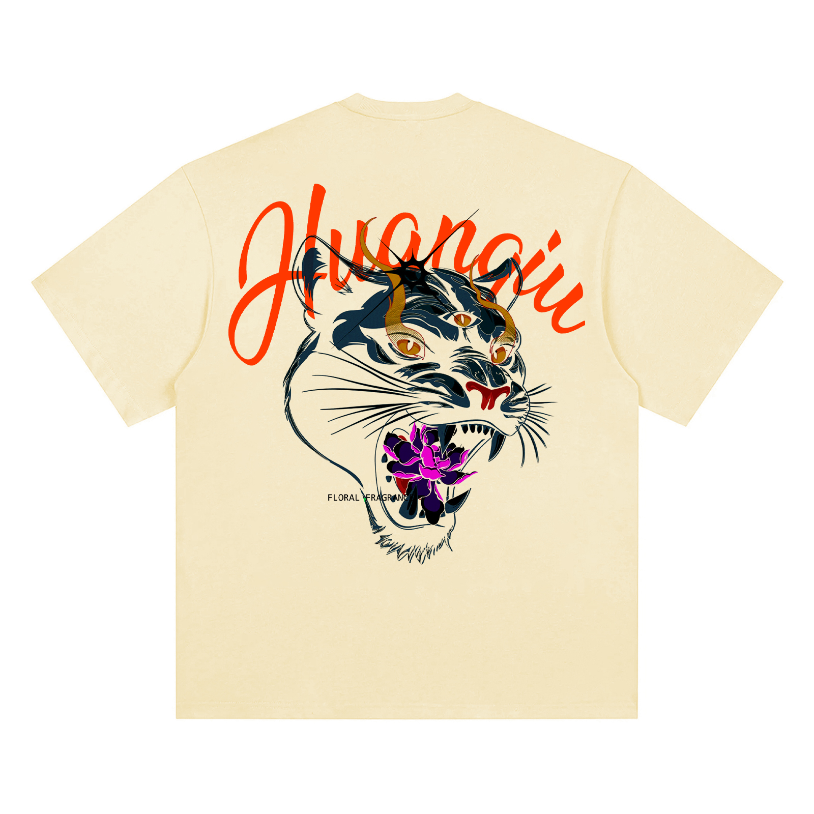 

Футболка Unisex Crew Neck Moderate Heavyweight HUANQIU, желтый