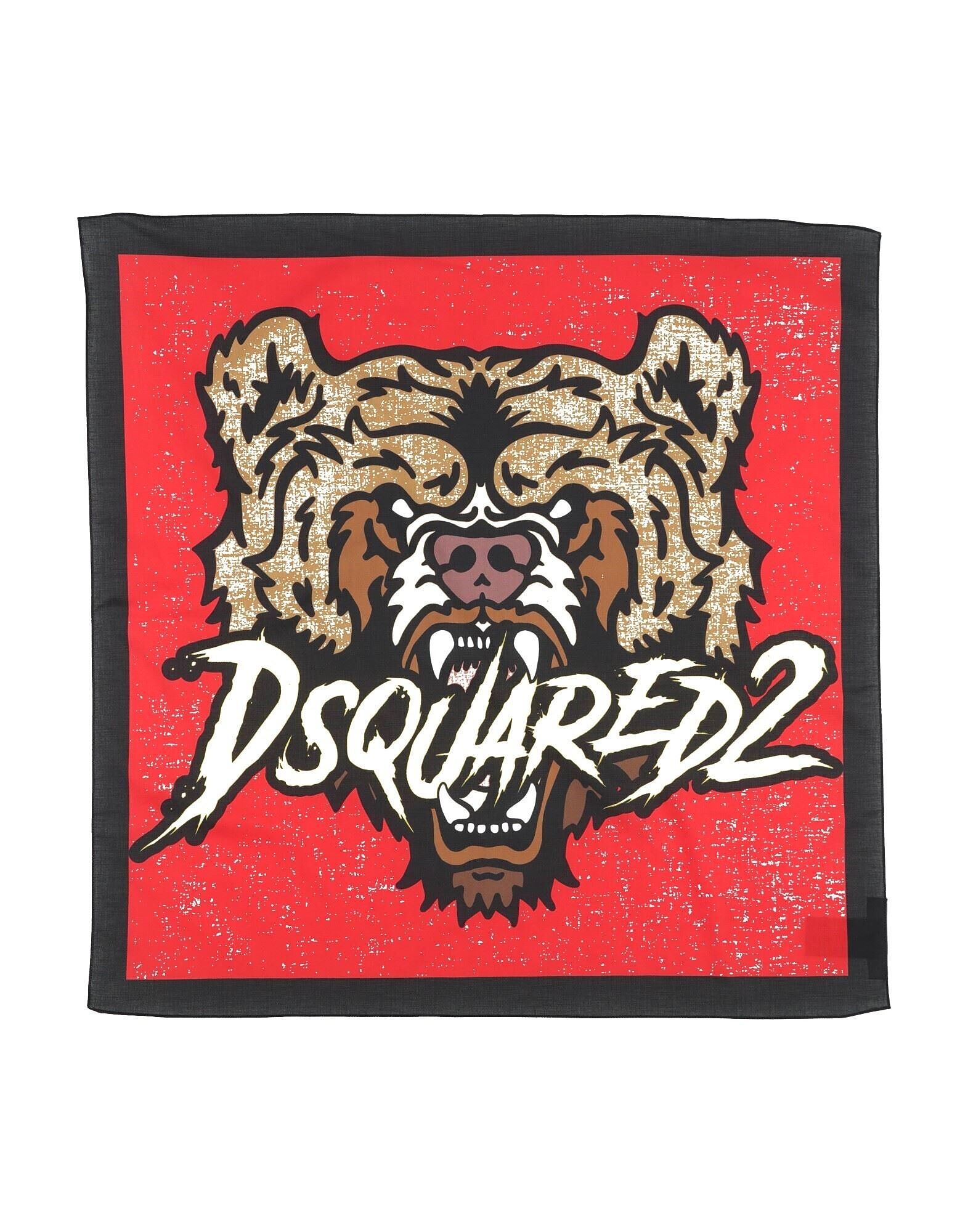 

Шарф Dsquared2, красный