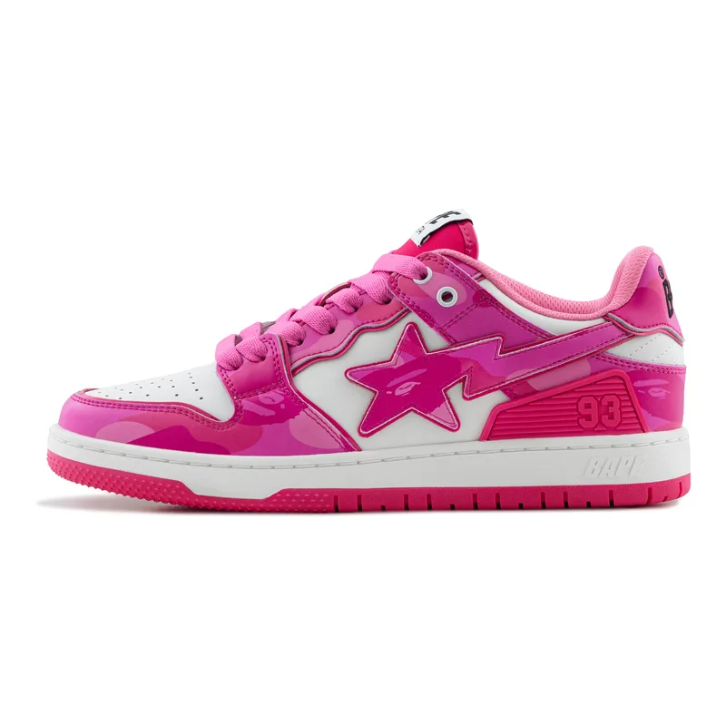 Кроссовки Low Top Skateboard для мужчин A BATHING APE, розовый pkx