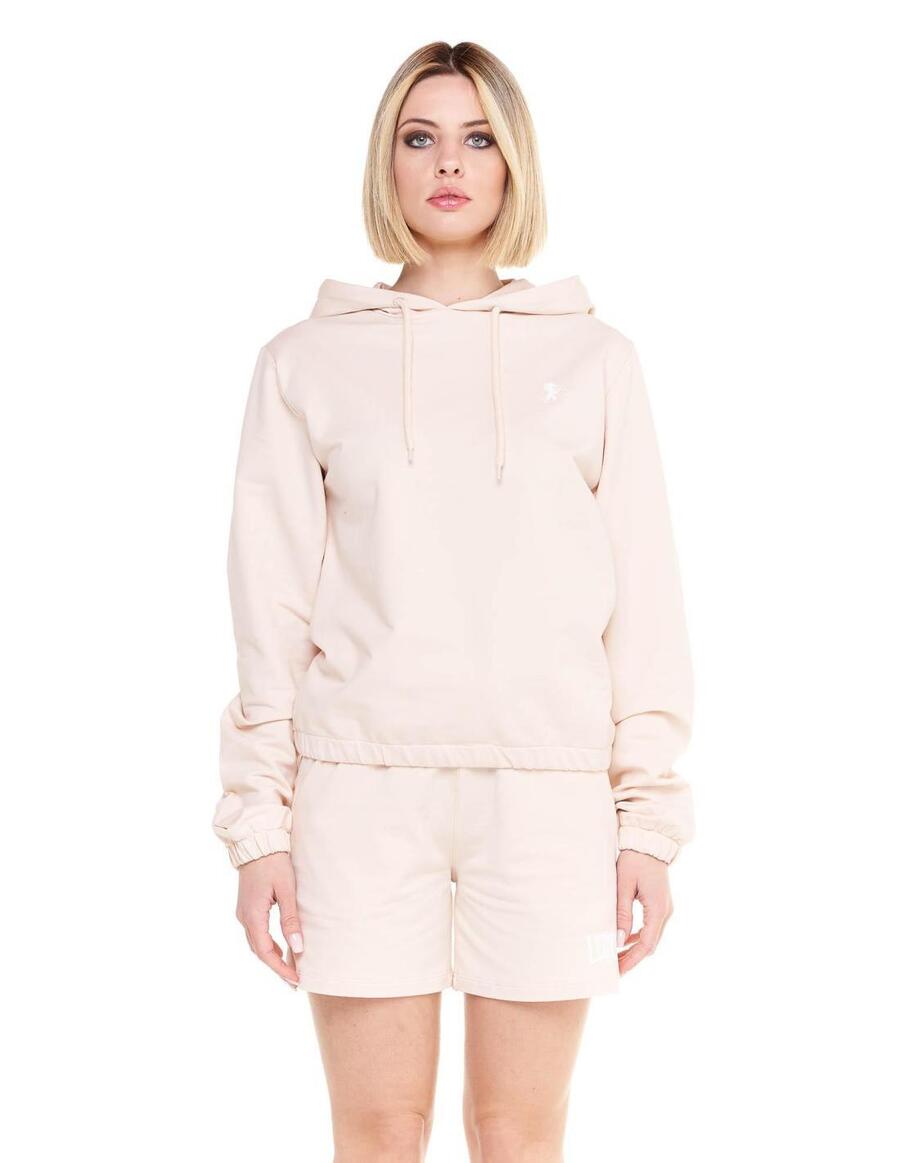 

LEONE 1947 APPAREL Женская стильная боксерская толстовка с капюшоном