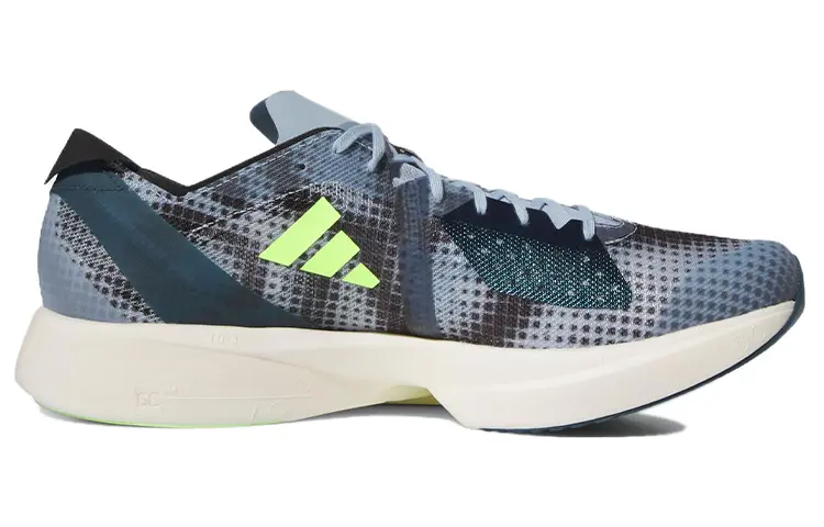 Кроссовки Adidas Adizero Takumi Sen 9 Unisex, темно-серый/зеленый — фото 2