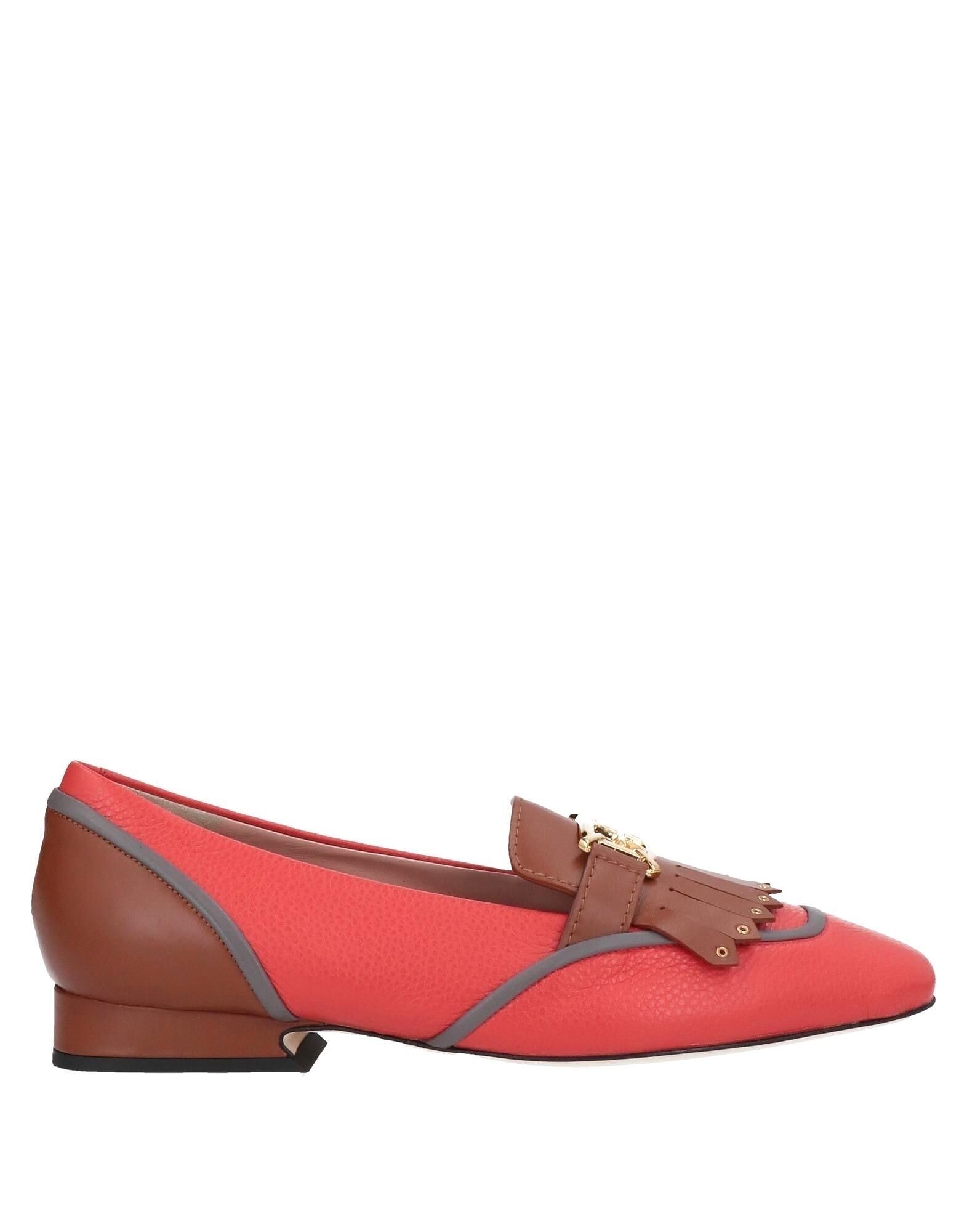Лоферы Alberta Ferretti, коралловый