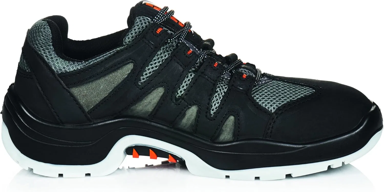 Рабочие летние сандалии ruNNex Teamstar S1, модель S1 TeamStar 5100, размер 43, 4-Black/Orange/Grey — фото 3