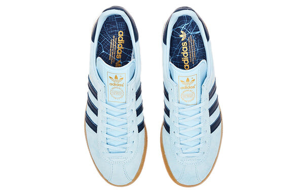 Кроссовки Sneakersnstuff x adidas originals GT Berlin Blue, синий — фото 4
