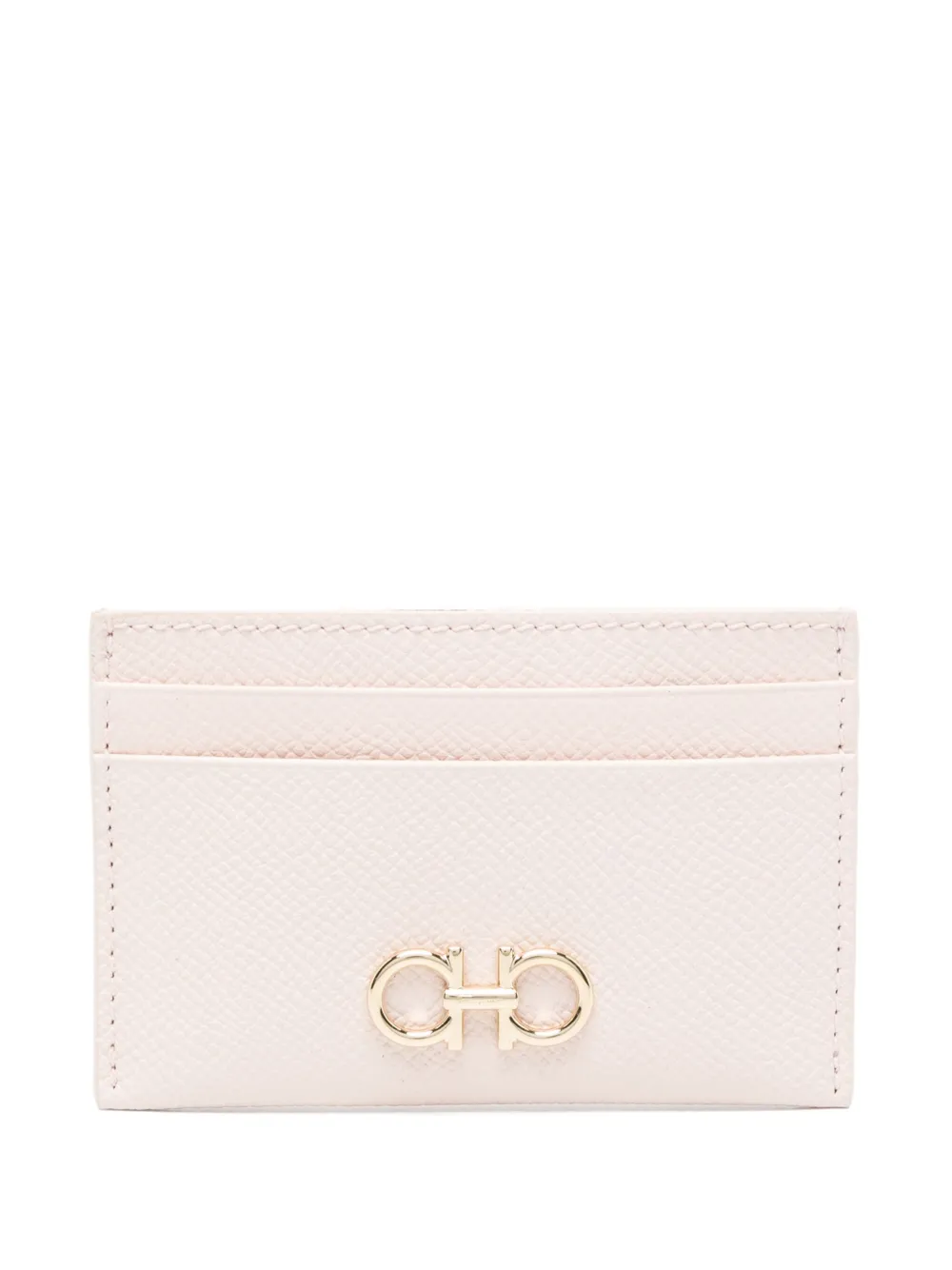 

Кожаный кардхолдер Ferragamo, розовый