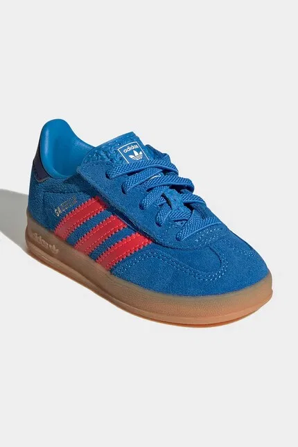 Кроссовки Gazelle Indoor Adidas Originals, синий — фото 2
