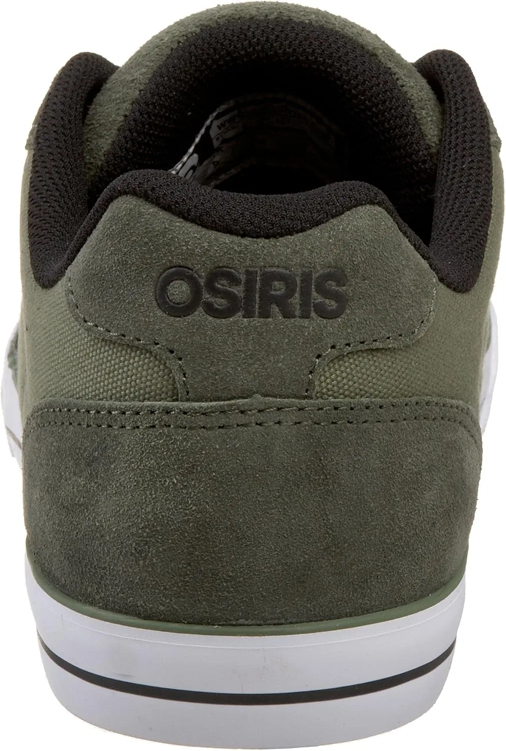 Мужские скейтбордические кроссовки Osiris Clip, Green / Black / White — фото 3