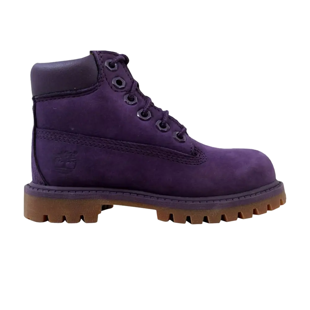 Ботинки Timberland Premium 6 Inch Toddler, фиолетовый
