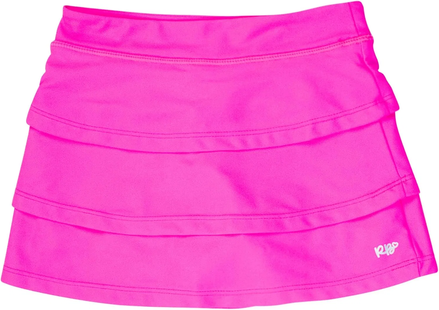 Спортивная юбка-шорты RuffleButts, UPF50+, Neon Magenta